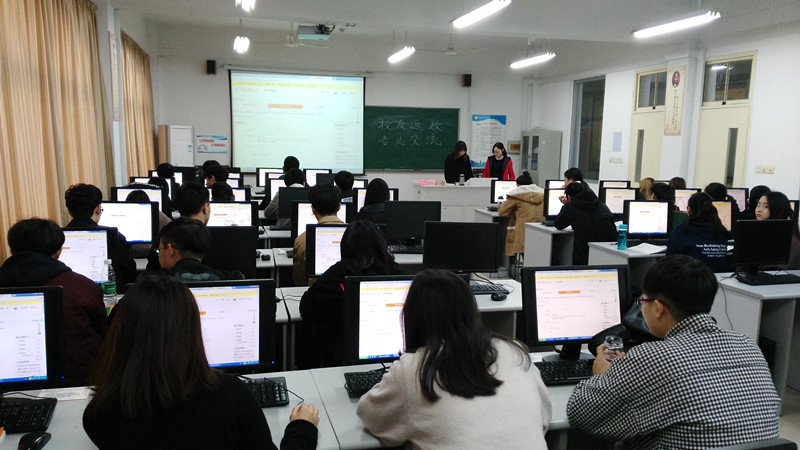 【图文】实习生学姐带着企业项目进课堂