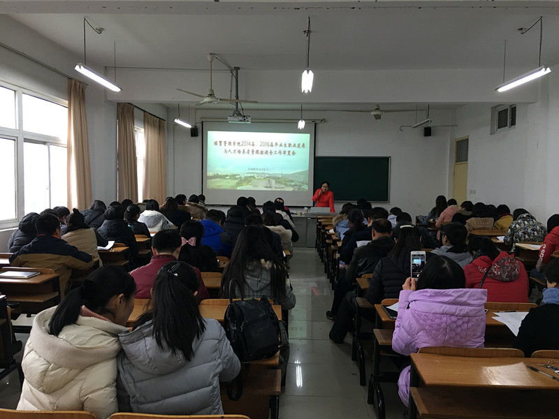 【图文】我院启动2014届、2016届毕业生职业发展与人才培养质量跟踪调查工作